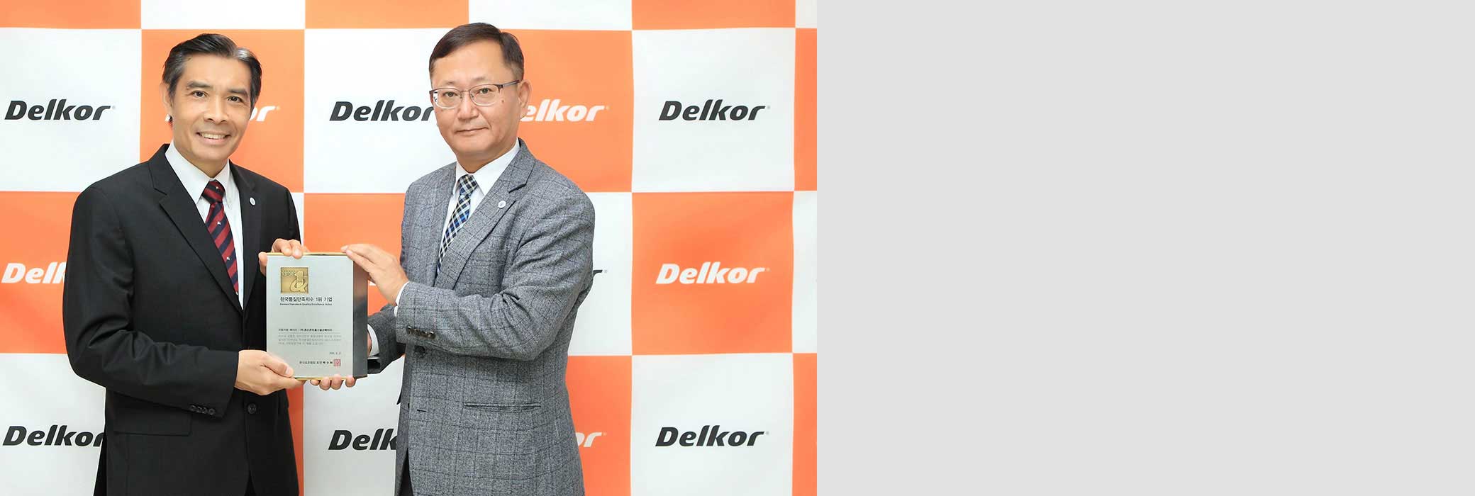Delkor batteries have maintained the No 1 spot in the Korea Quality Excellent Award for 11 consecutive years.