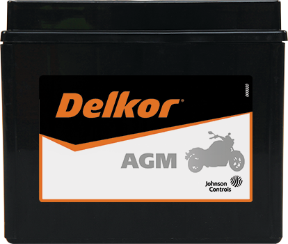 Delkor Motorcycle AGM MF DTX12-BS