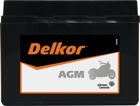 Delkor Motorcycle AGM MF DTX4L-BS
