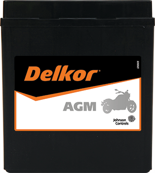 Delkor Motorcycle AGM MF DTX7L-BS