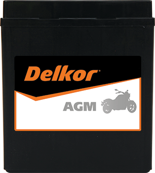 Delkor Motorcycle AGM MF DTX7L-BS